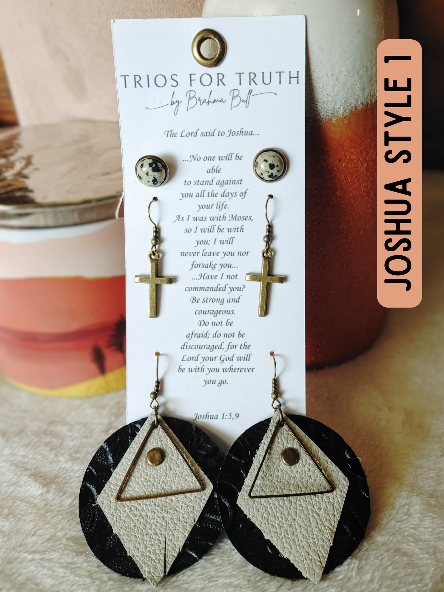 Trios for Truth Statement Earring Sets