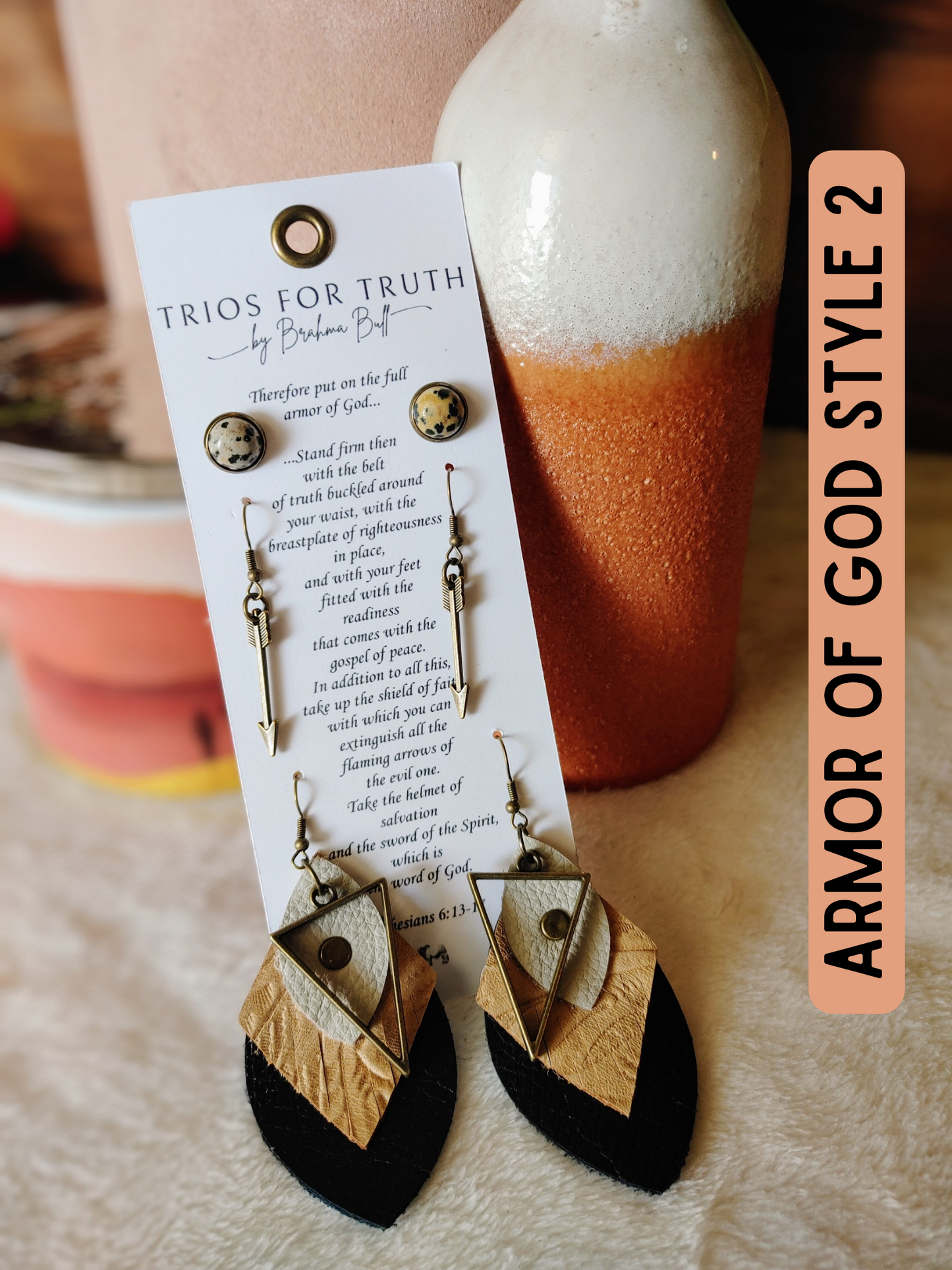 Trios for Truth Statement Earring Sets