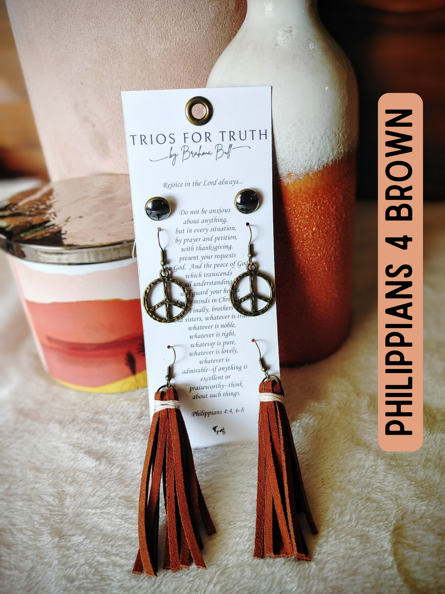 Trios for Truth Statement Earring Sets