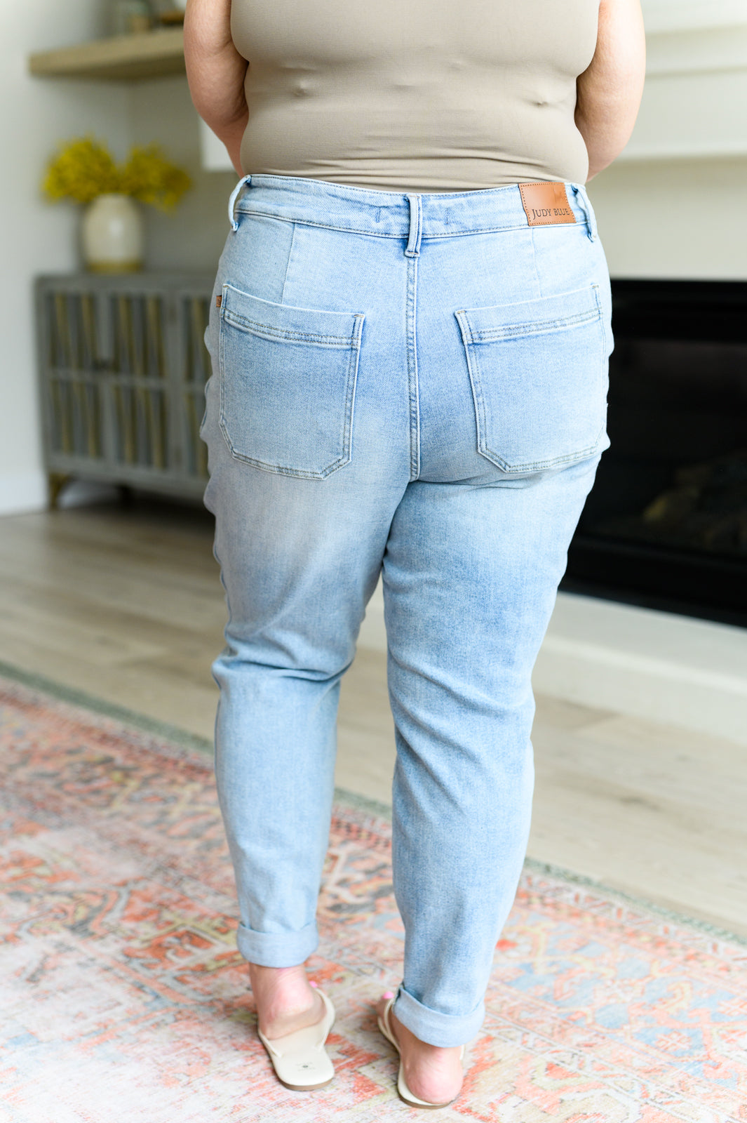 Cooper Vintage Denim Joggers | Judy Blue
