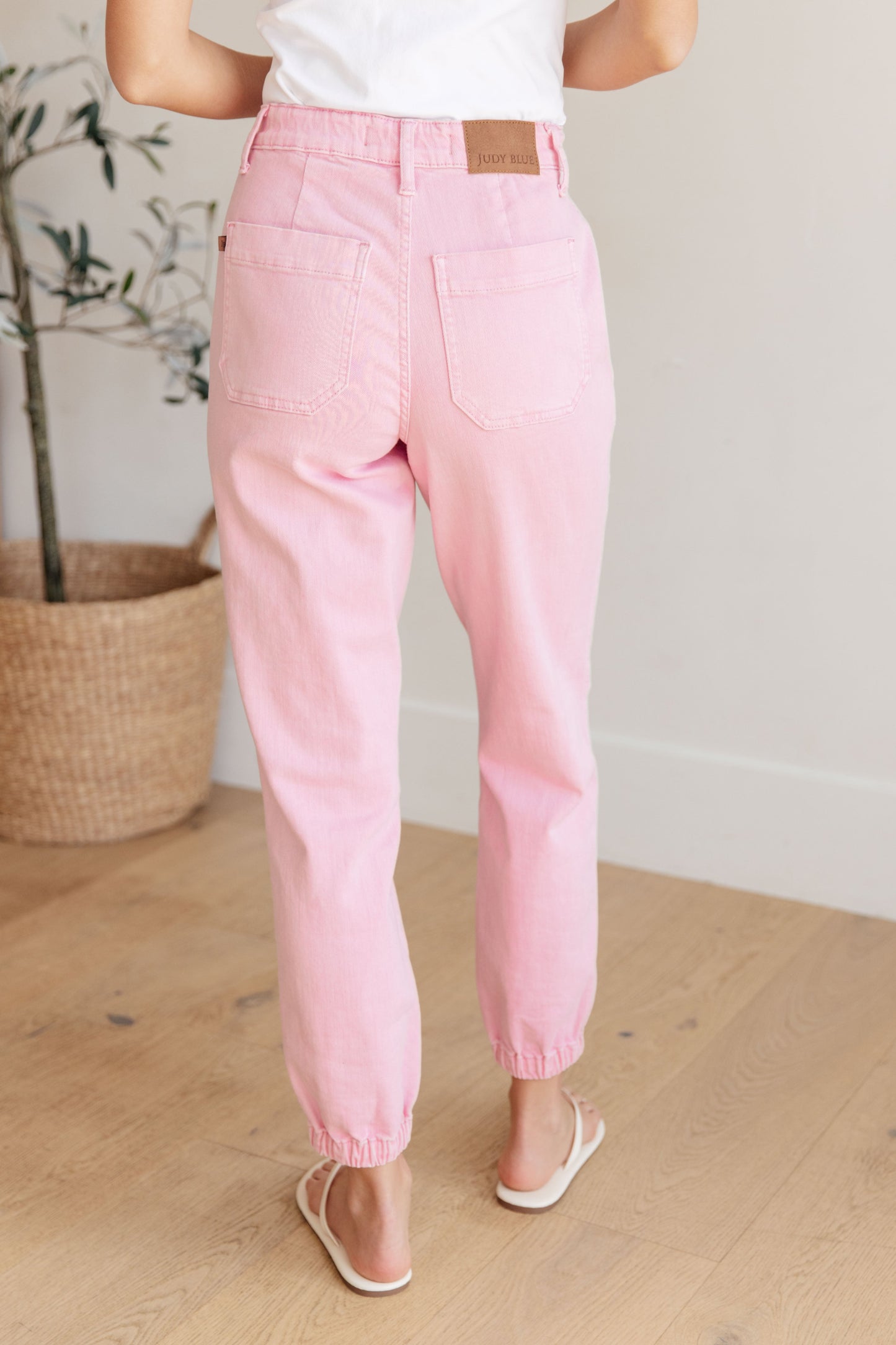 Regina Denim Joggers | Judy Blue