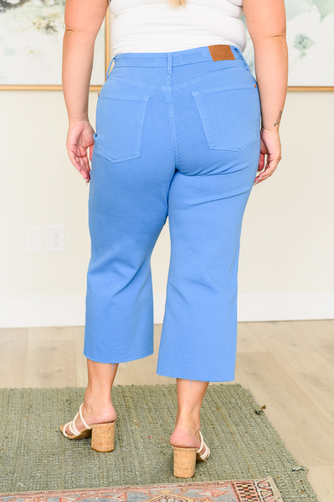 Blue is Beautiful Crop Jeans | Judy Blue