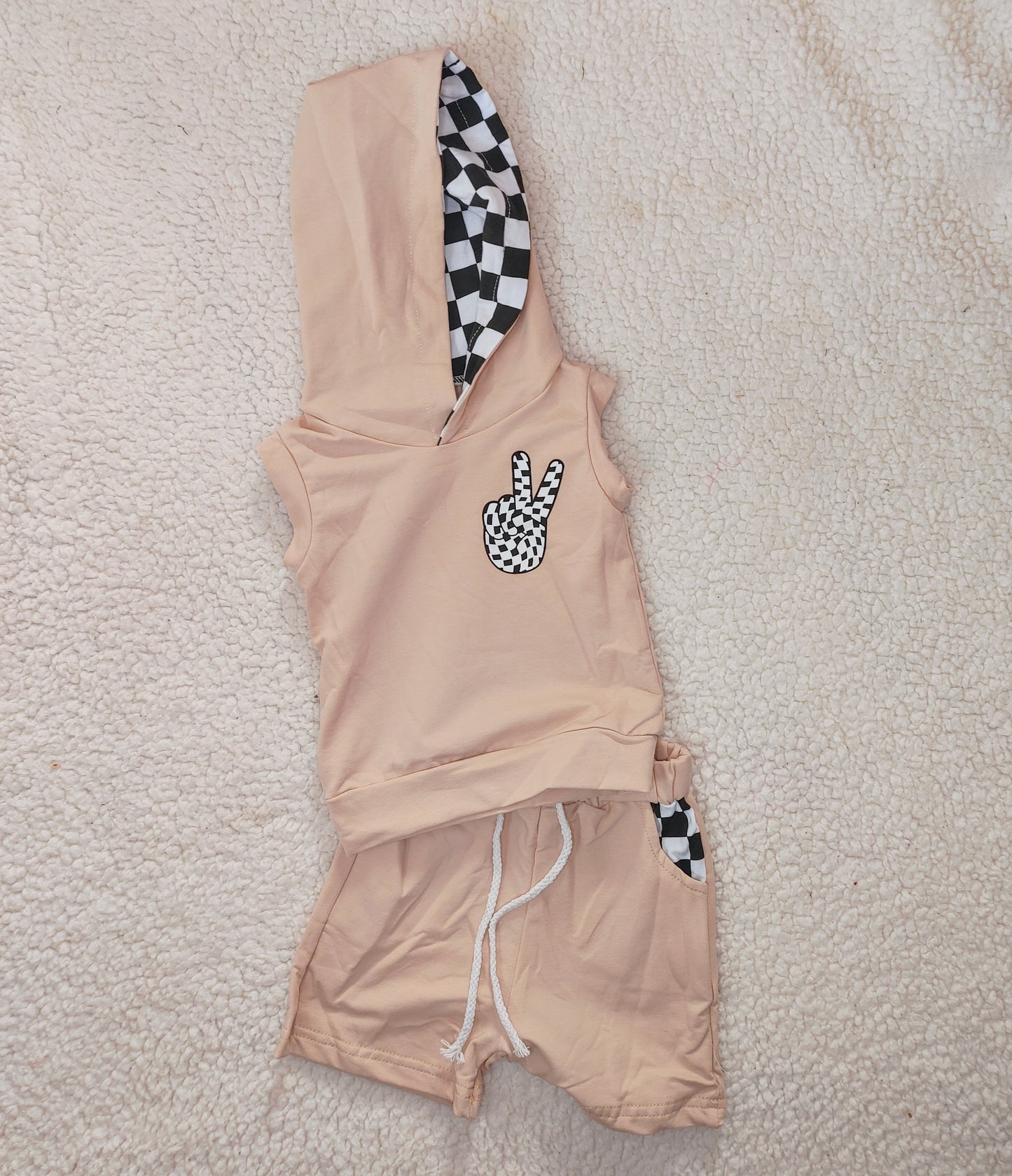 Peace Dude Short Set