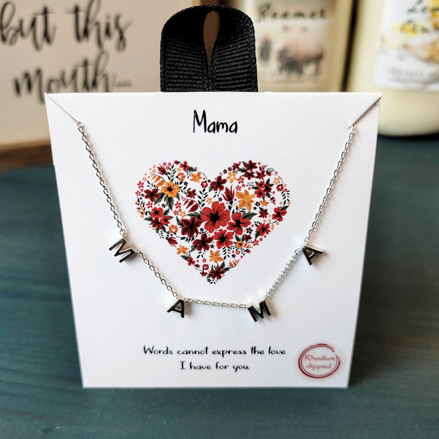 MAMA Necklace - E Squared Goods & Co.