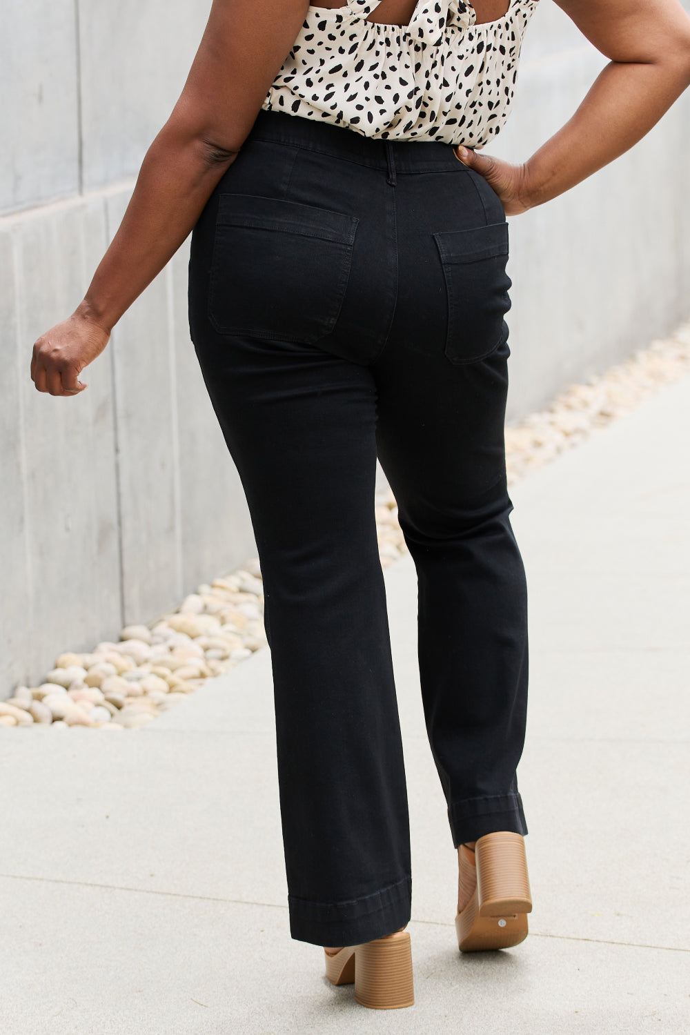 Claire High Rise Flare Trouser