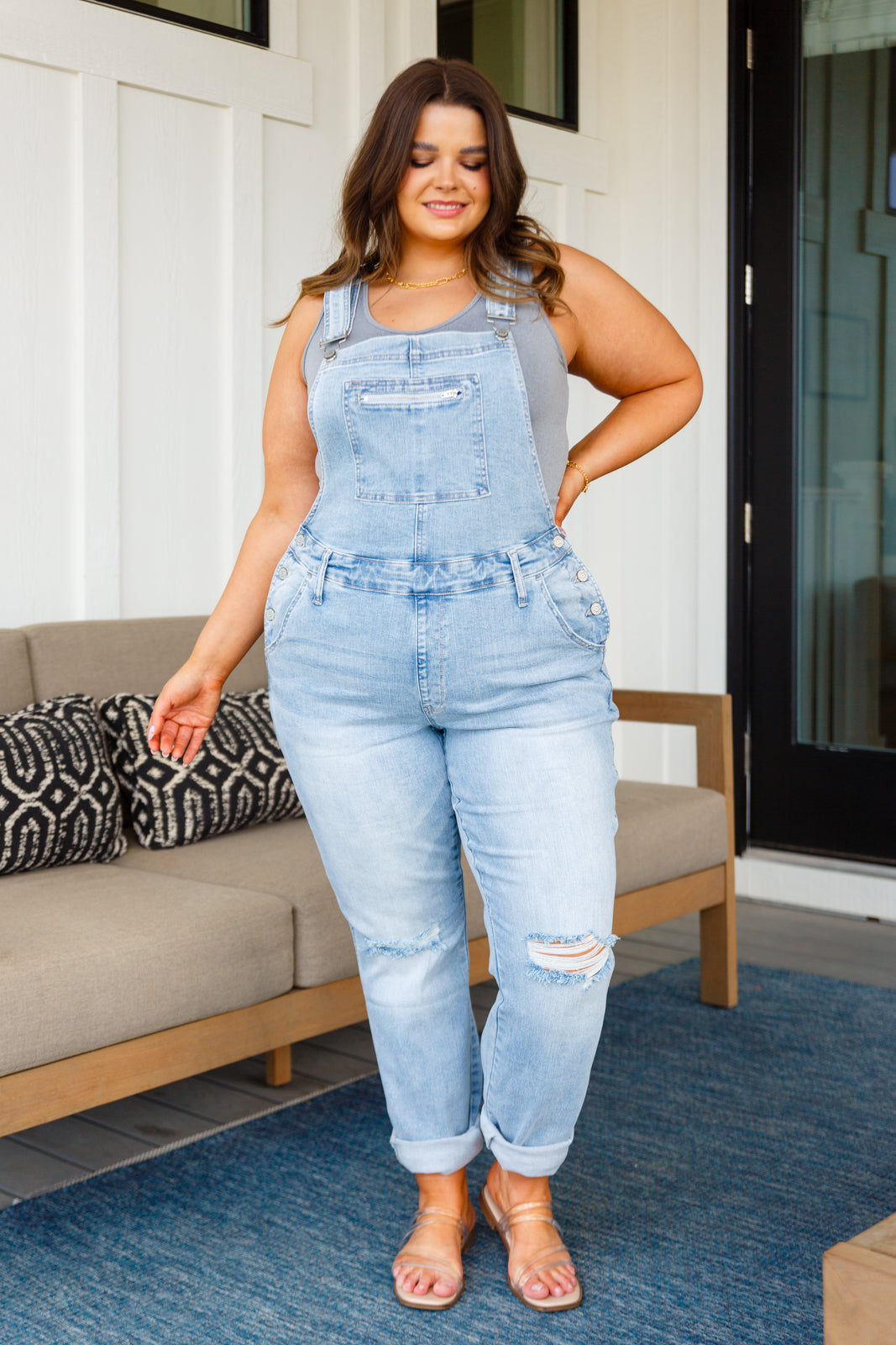 Annabelle Straight Leg Overalls