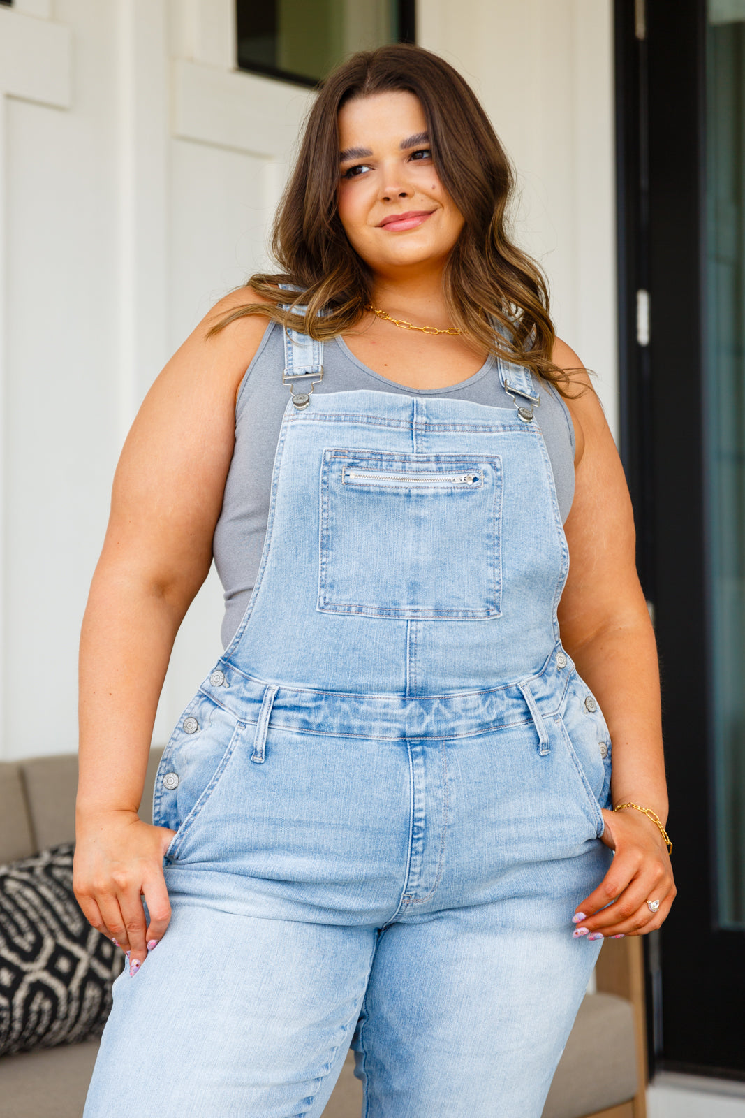 Annabelle Straight Leg Overalls