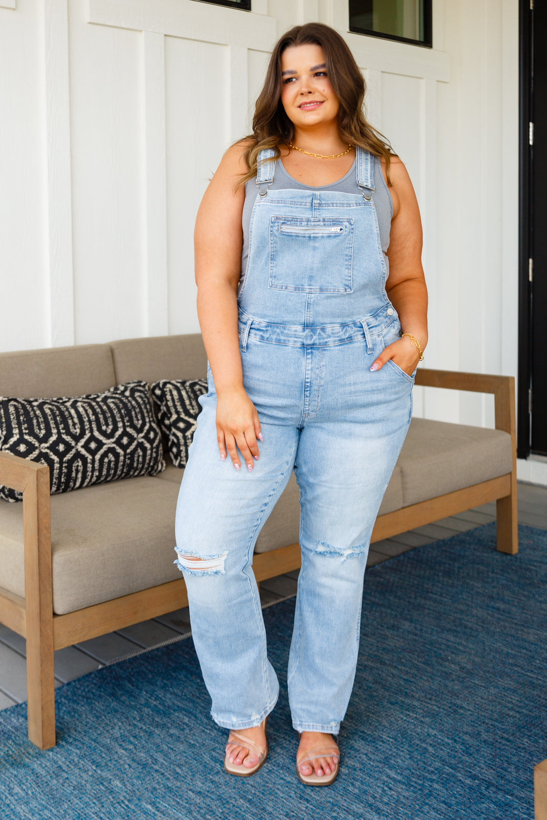 Annabelle Straight Leg Overalls