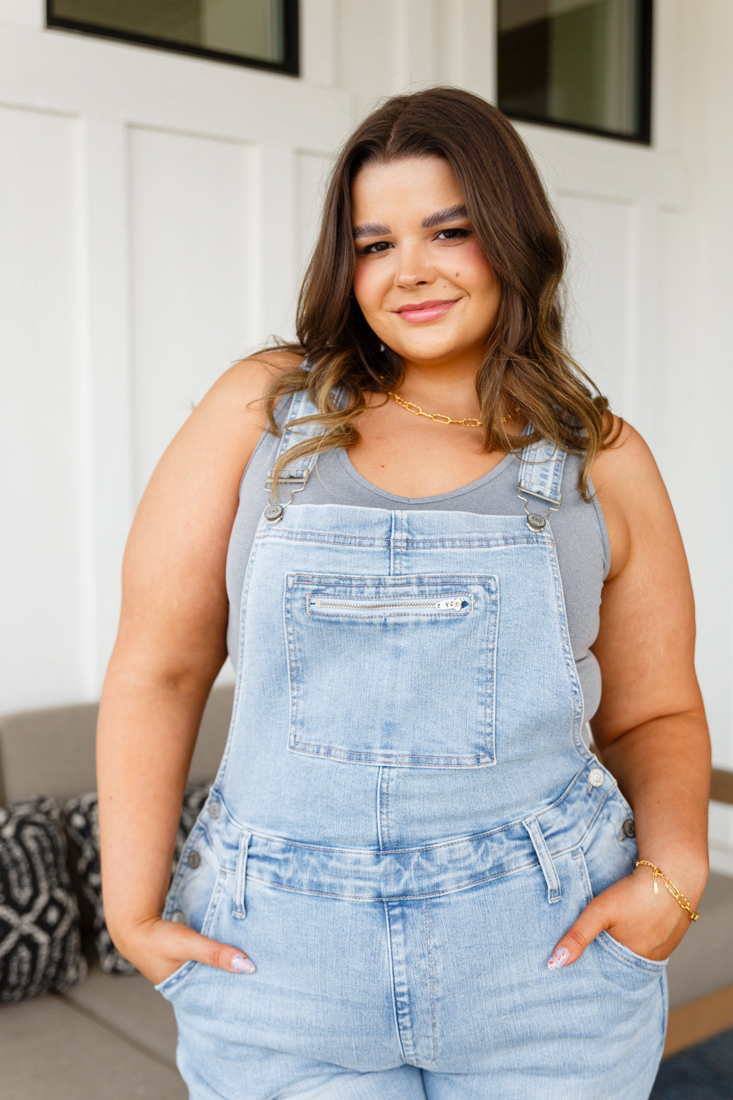 Annabelle Straight Leg Overalls