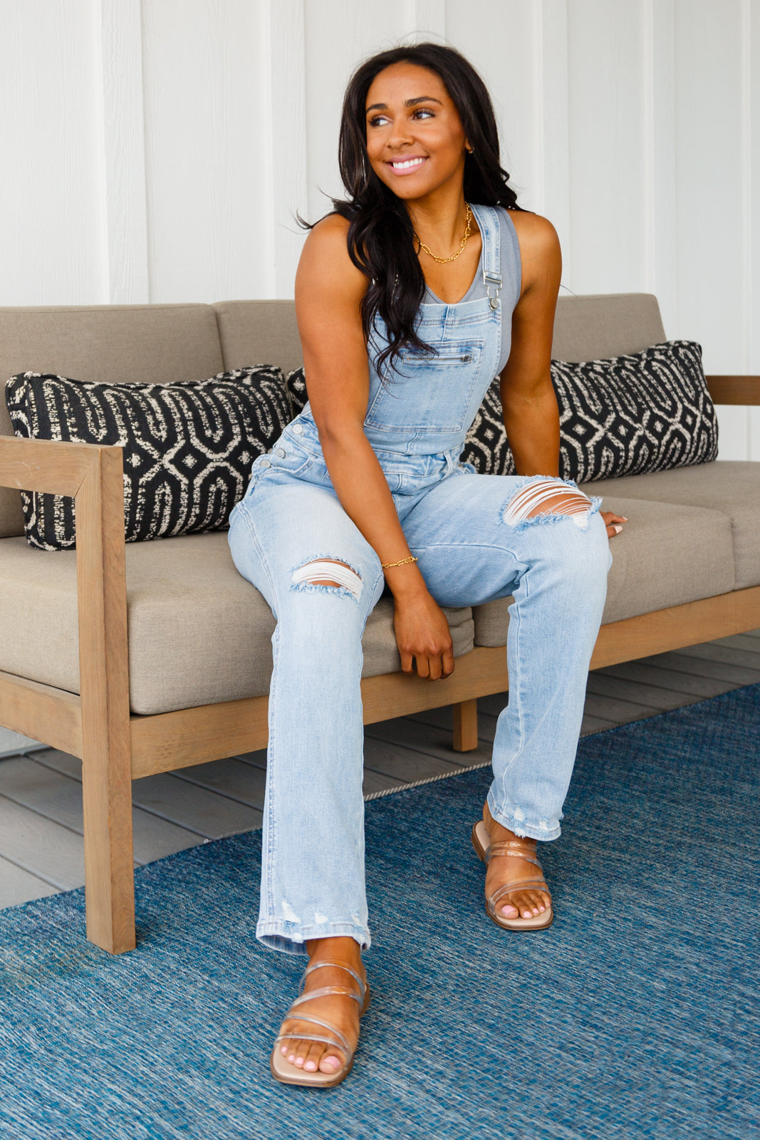 Annabelle Straight Leg Overalls
