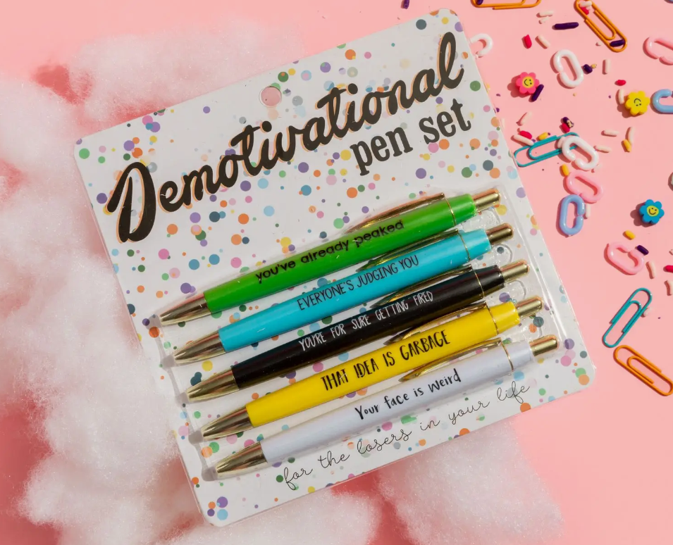 Demotivational Pen Set