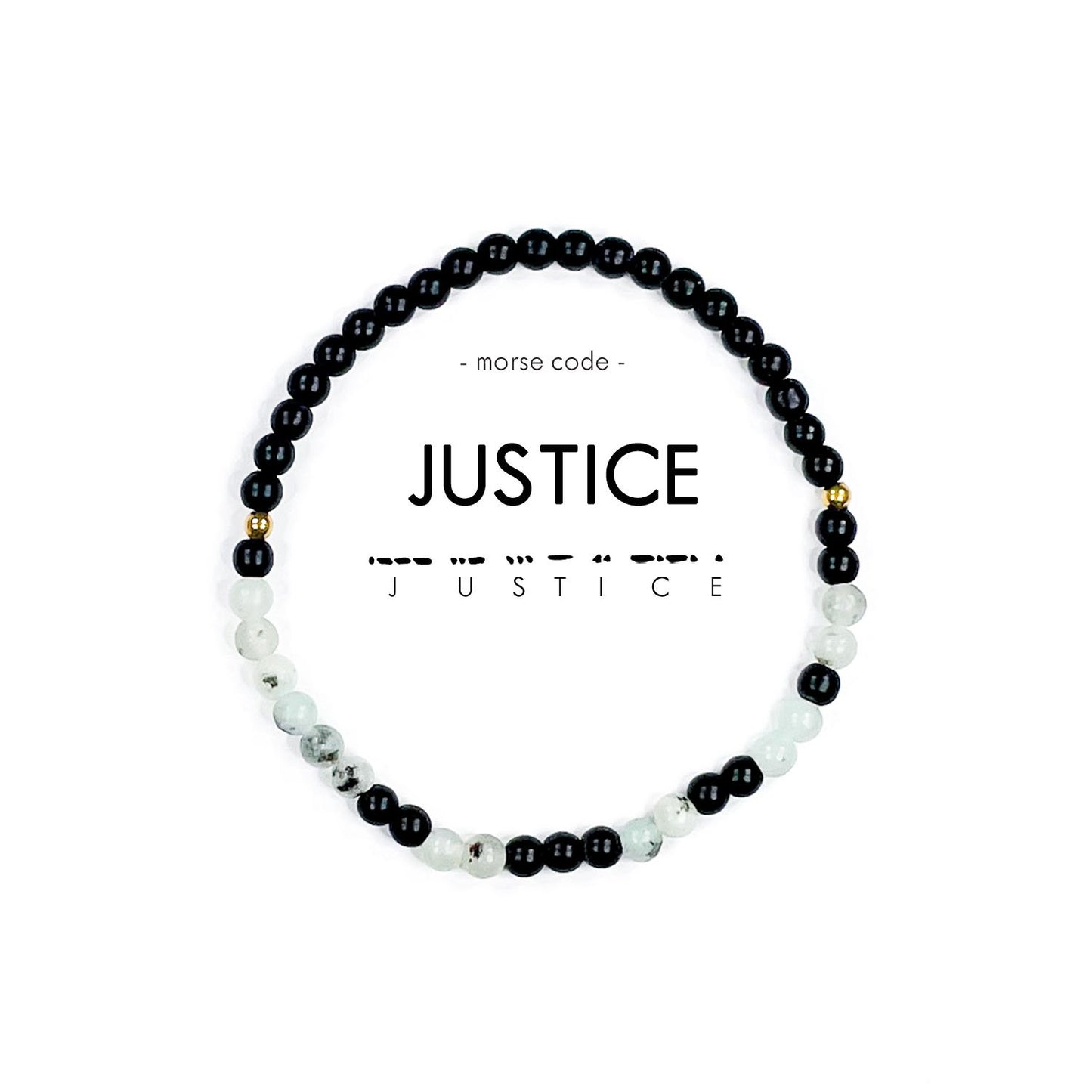 Morse Code Bracelet | JUSTICE
