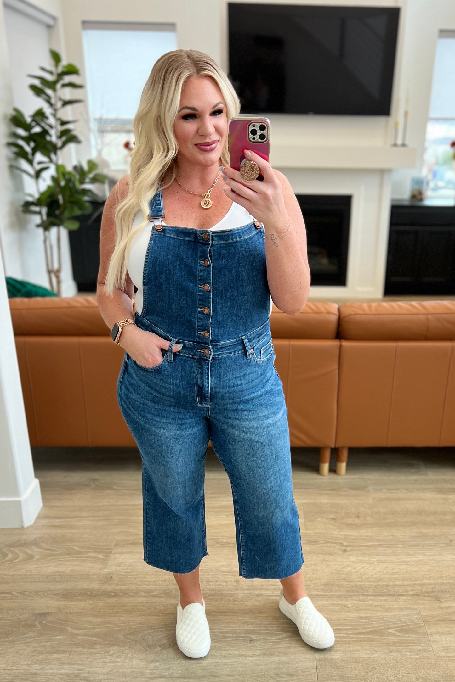 Priscilla Denim Overalls | Judy Blue