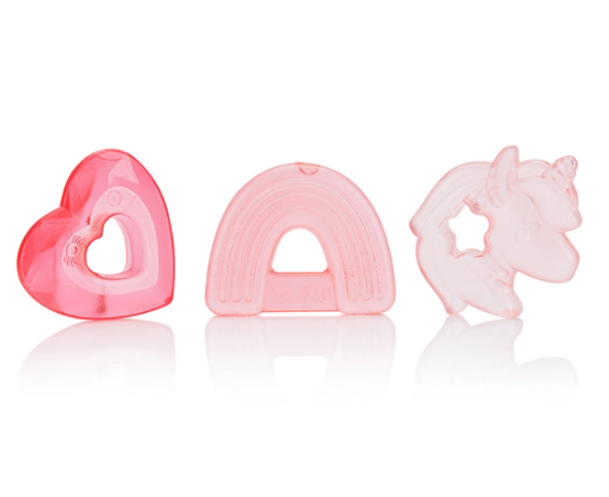 Cutie Coolers Unicorn Water Filled Teethers (3-pack)