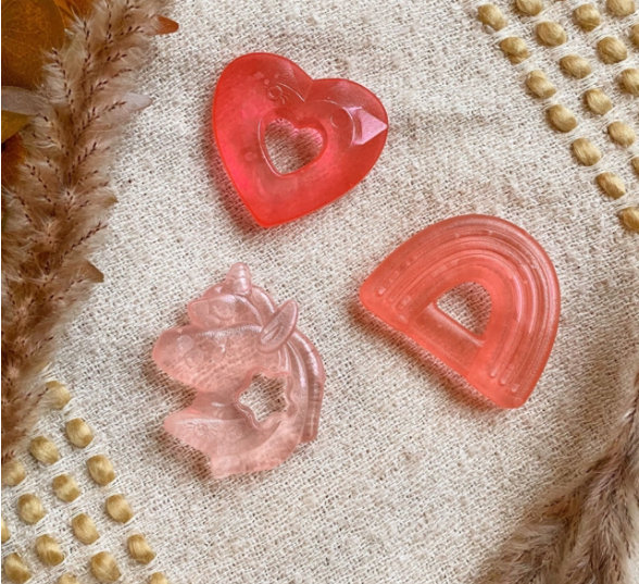 Cutie Coolers Unicorn Water Filled Teethers (3-pack)