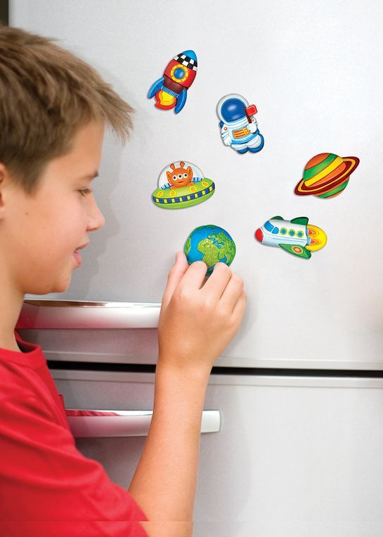 4M Glow-in-The-Dark Mould & Paint Space Figures