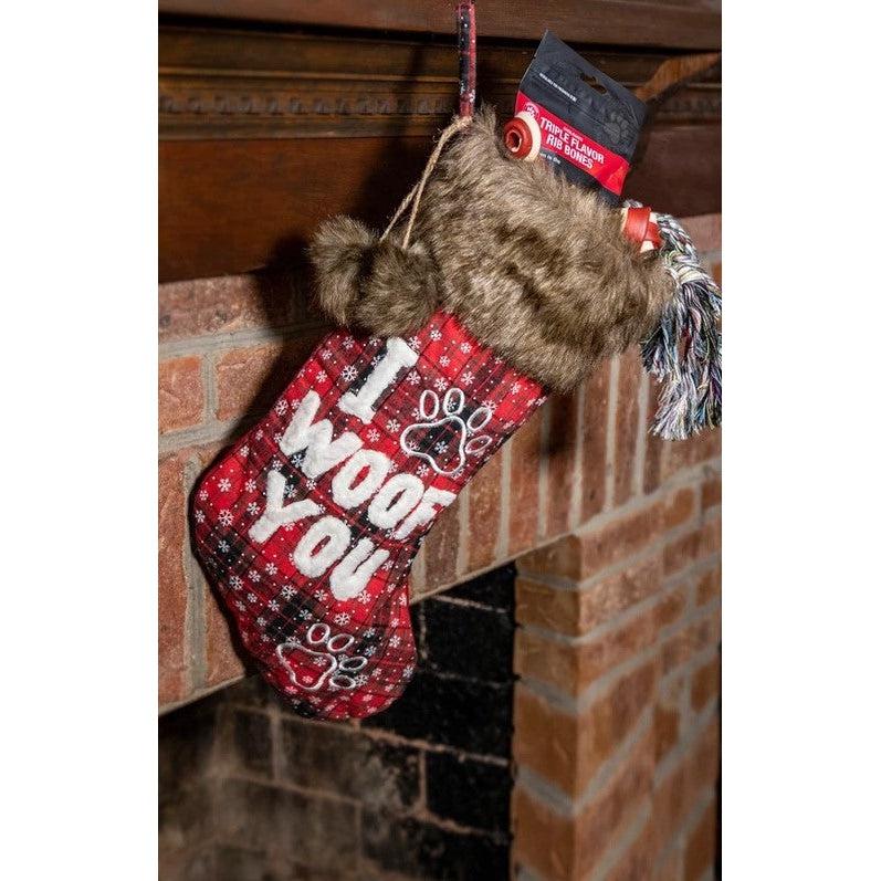 Buffalo Plaid Pet Stockings