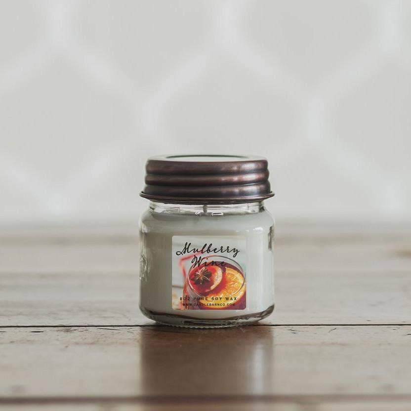 8oz Mason Jar Soy Candles - E Squared Goods & Co.