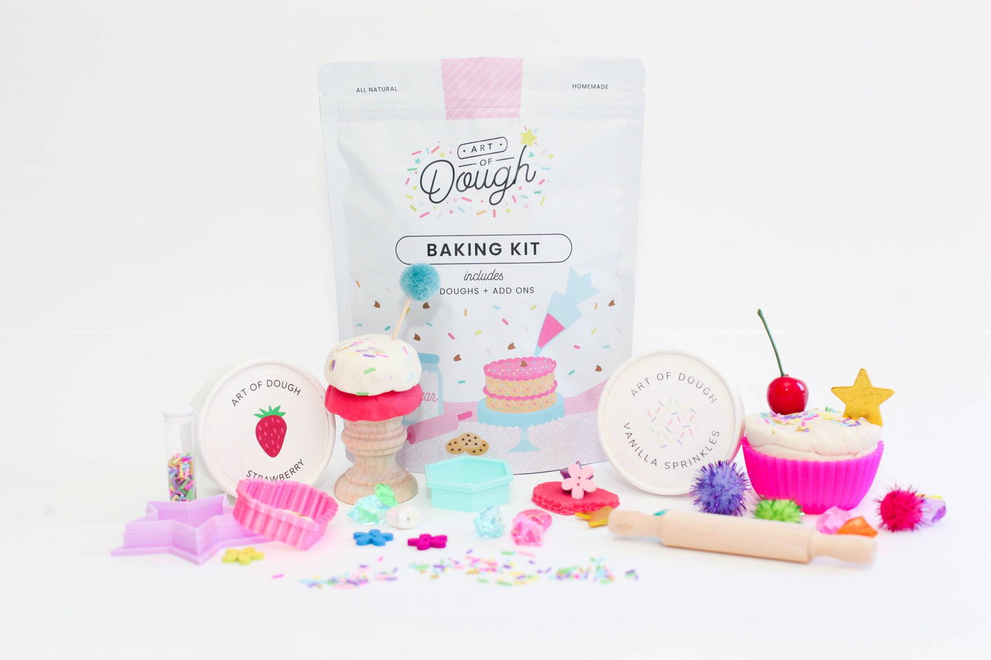 Baking Pouch - Sensory Dough Kit