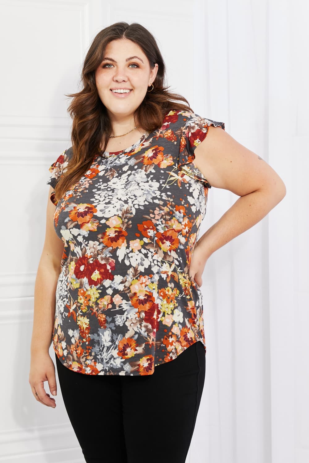 Poppy Love Floral Top
