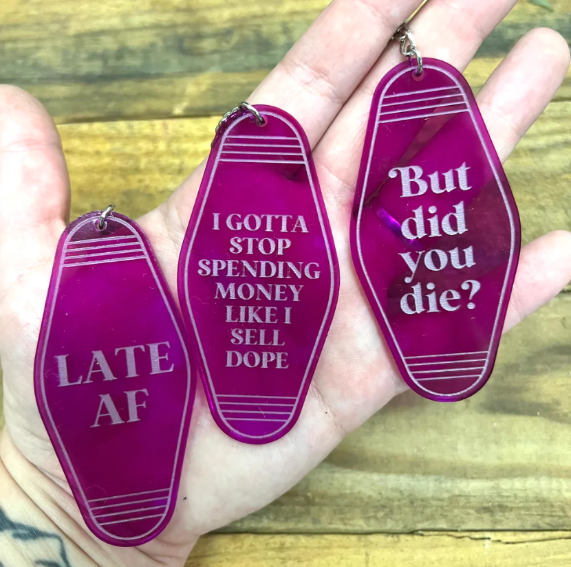 Transparent Keychains