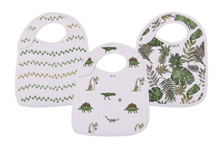 Dino Days Snap Bibs - E Squared Goods & Co.
