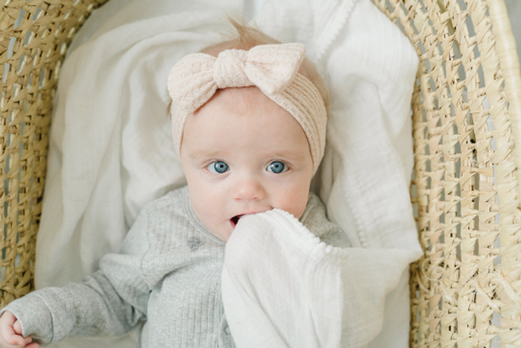 Waffle Cotton Baby Headband