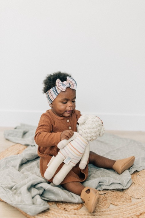 Fall Stripe Nylon Headband