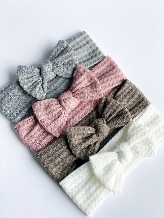 Waffle Cotton Baby Headband