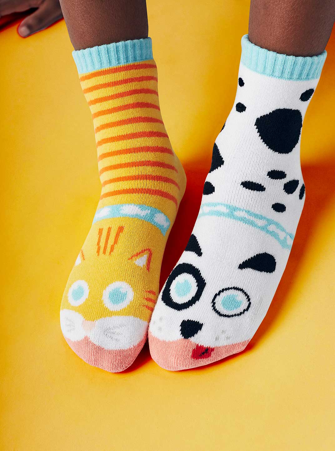 Cat & Dog | Kids Collectible Mismatched Socks