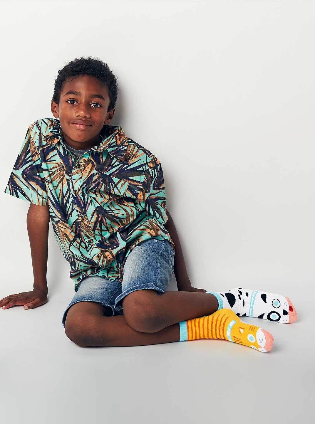 Cat & Dog | Kids Collectible Mismatched Socks