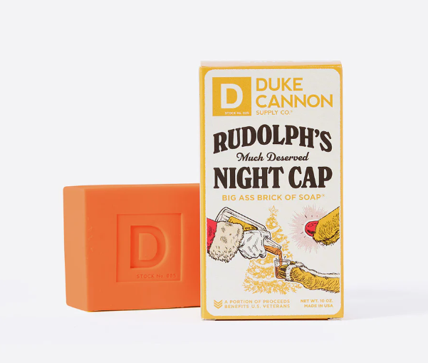 Duke Cannon | Rudolph's Much Deserved Nightcap Bar Soap
