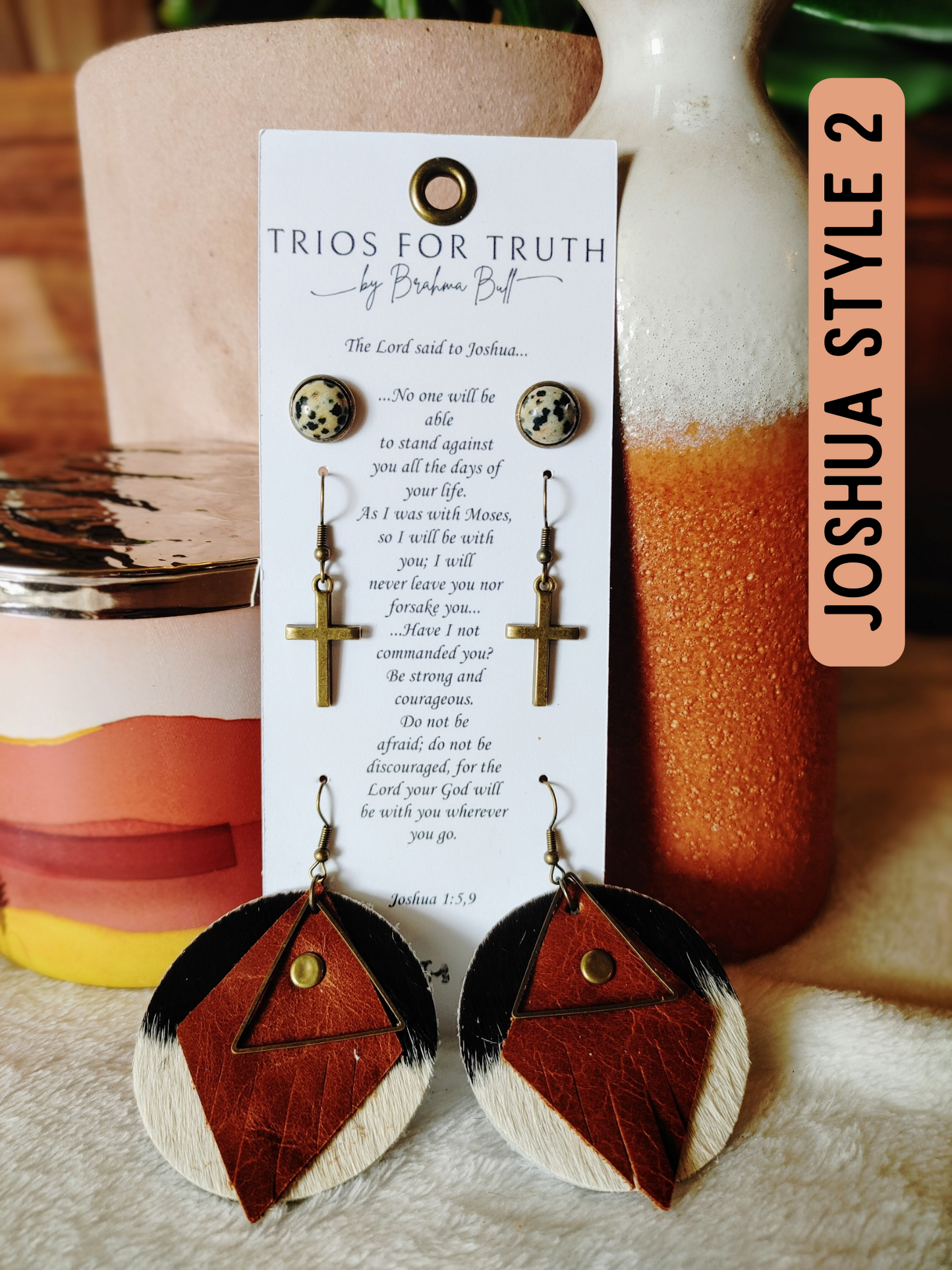 Trios for Truth Statement Earring Sets