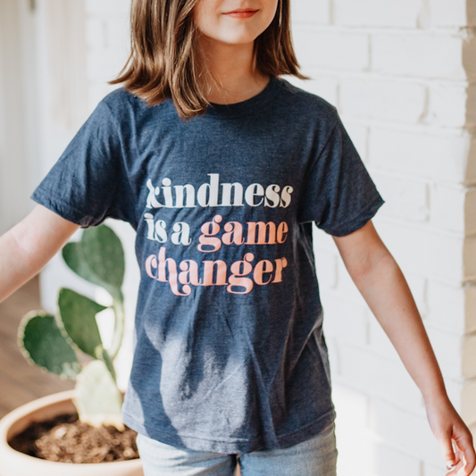 Pre-Order | Crowned Free Kindness is  Game Changer Kids Tee