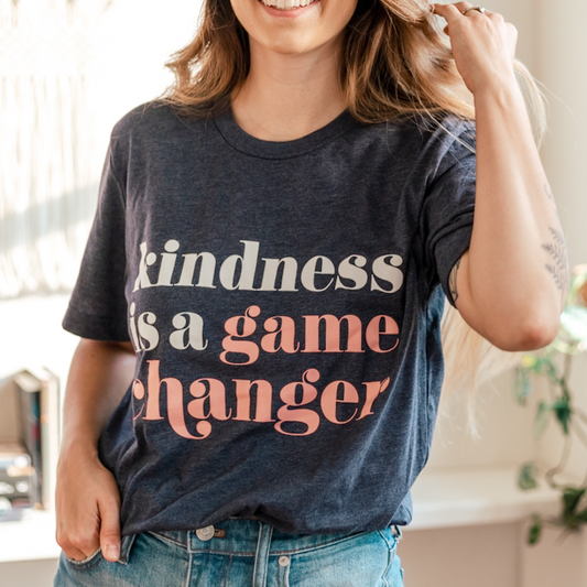 Pre-Order | Crowned Free Kindness is a Game Changer Tee