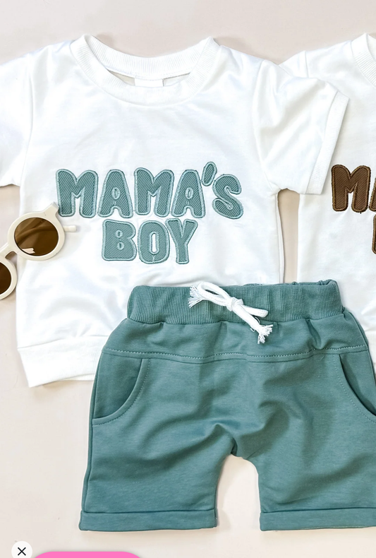 Mama's Boy Short Set