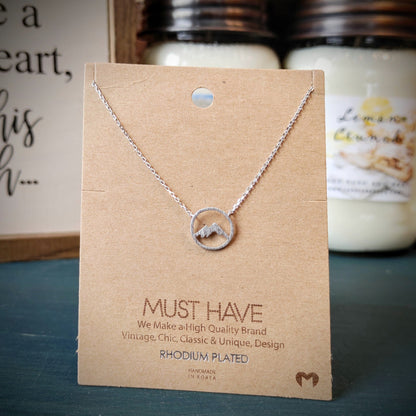 Mountain Range Necklace - E Squared Goods & Co.