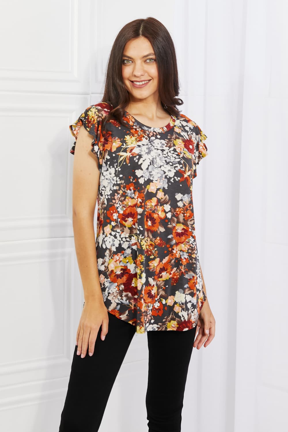 Poppy Love Floral Top