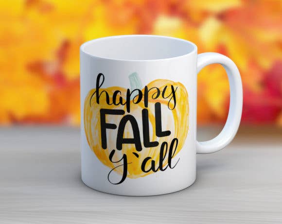 Happy Fall Y’all Coffee Mug