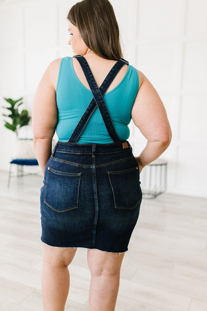 Agnes Denim Overall Dress | Judy Blue