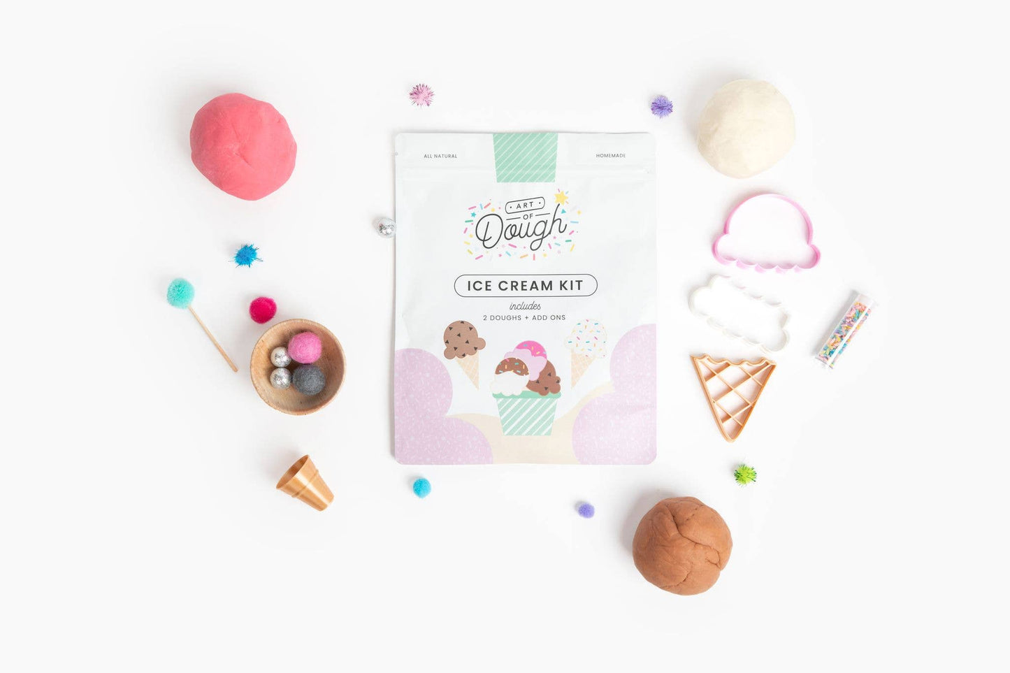 Ice Cream - Sensory Dough Kit