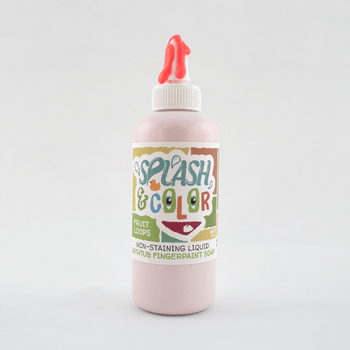 Splash & Color Bath Tub Soap Finger Paints | Fruit Loops - E Squared Goods & Co.