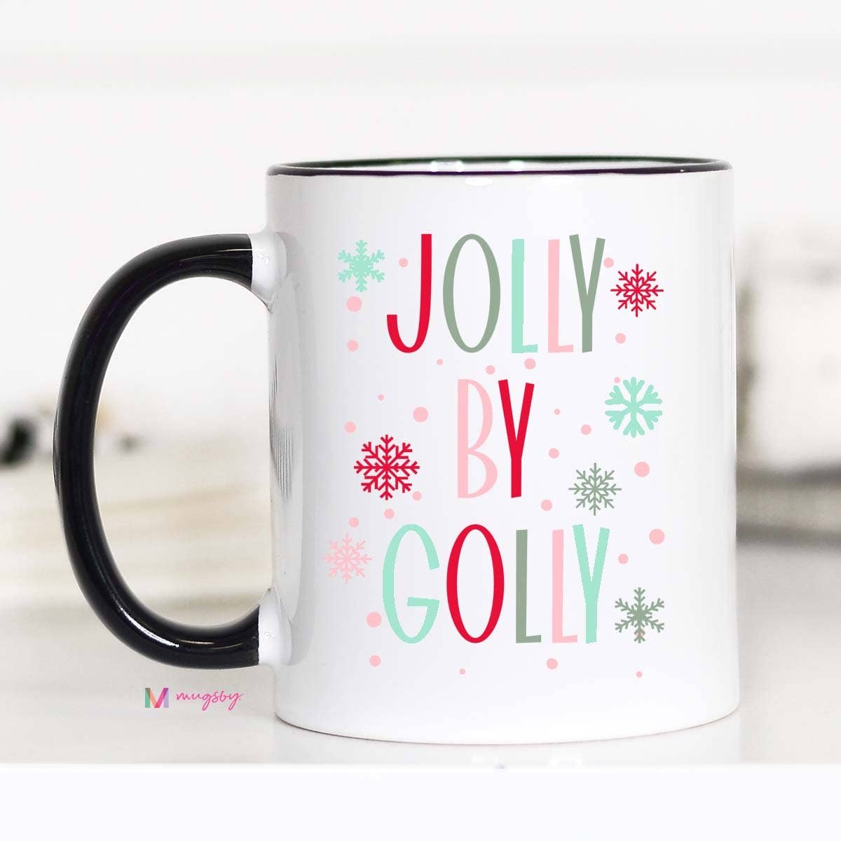 Jolly By Golly Christmas Mug