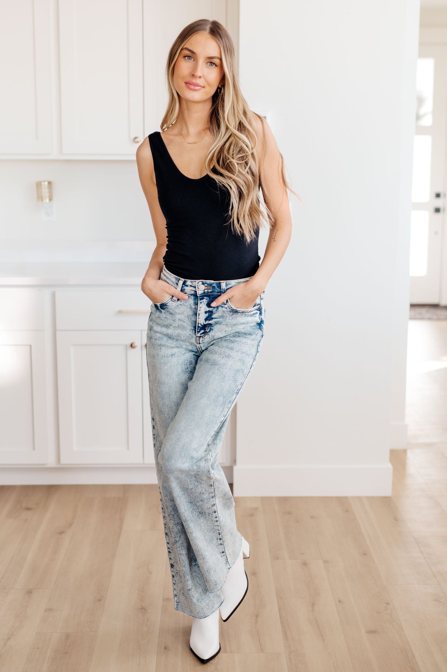 Dory Wide Leg Jeans | Judy Blue