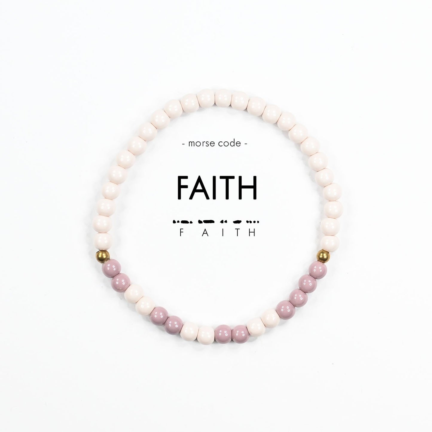 Morse Code Bracelet | FAITH