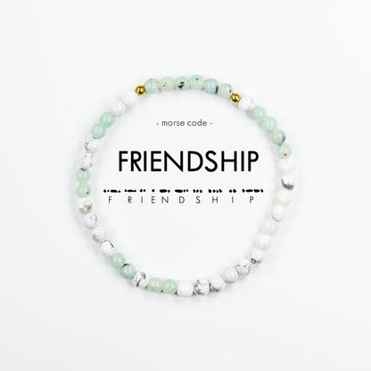 Morse Code Bracelet | FRIENDSHIP