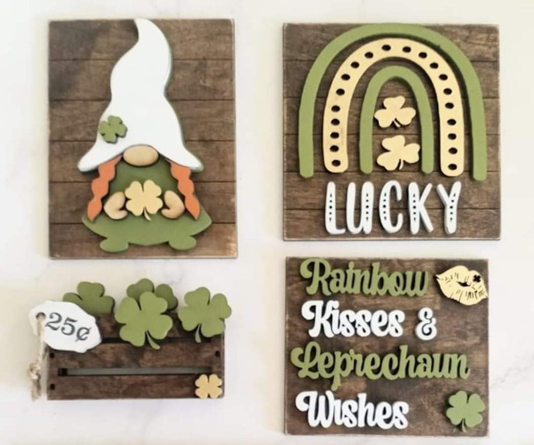 St. Patrick's Day DIY Mini Signs