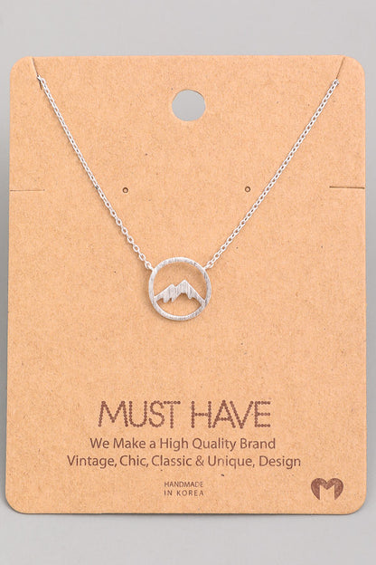 Mountain Range Necklace - E Squared Goods & Co.