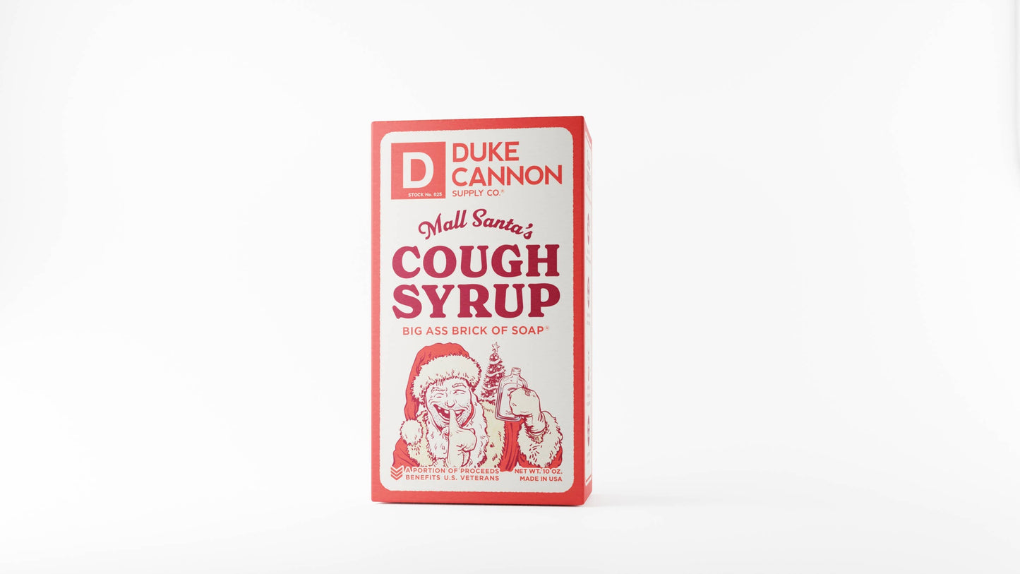 Duke Cannon | Mall Santa's Cough Syrup Bar Soap